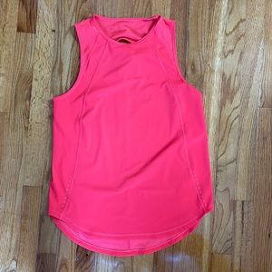 Lululemon Red Sculpt Tank Top